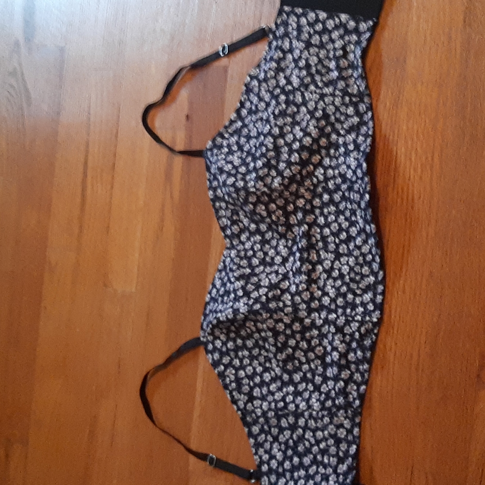 Floral bralette with stays